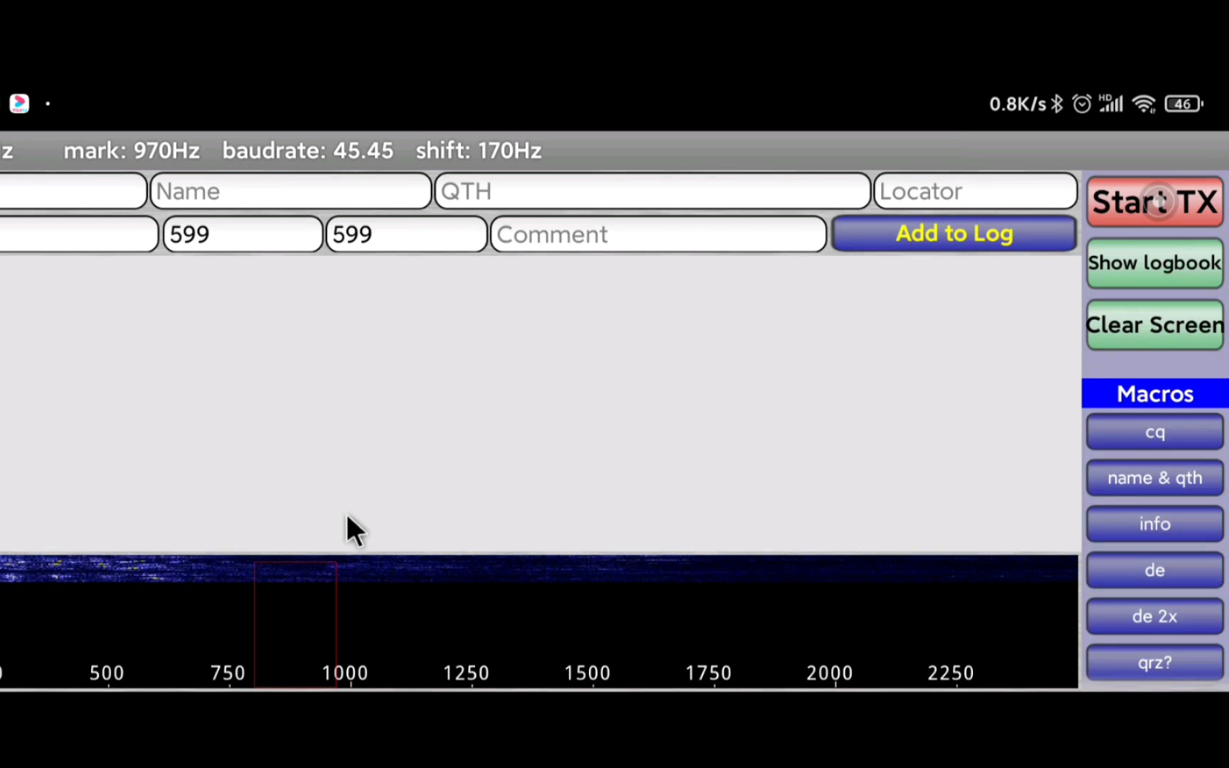 【HAM必备】业余无线电安卓应用之Droid RTTY(RTTY解码软件)哔哩哔哩bilibili