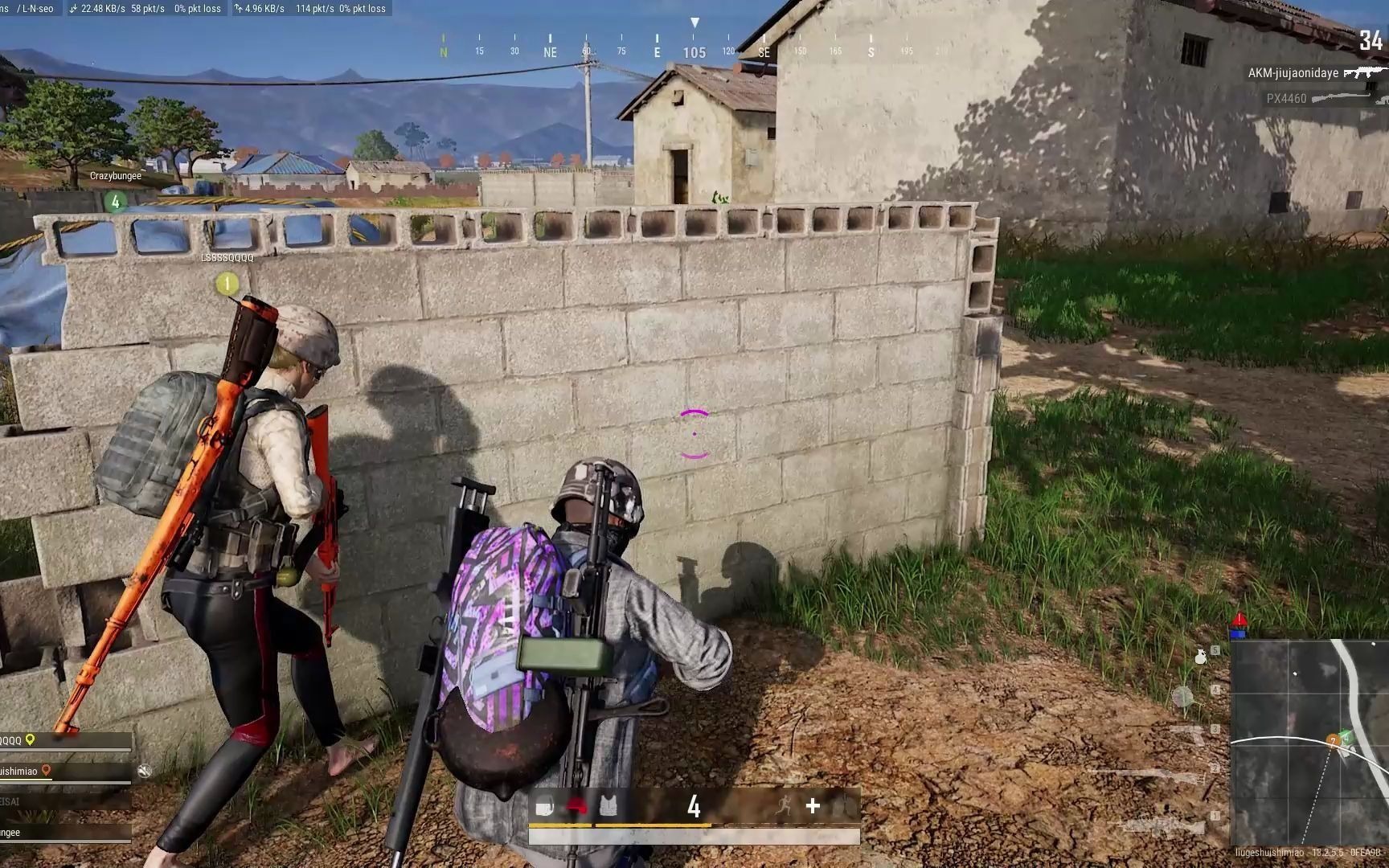 感受一下大菠萝疯狂扫射的魅力#绝地求生#和平精英