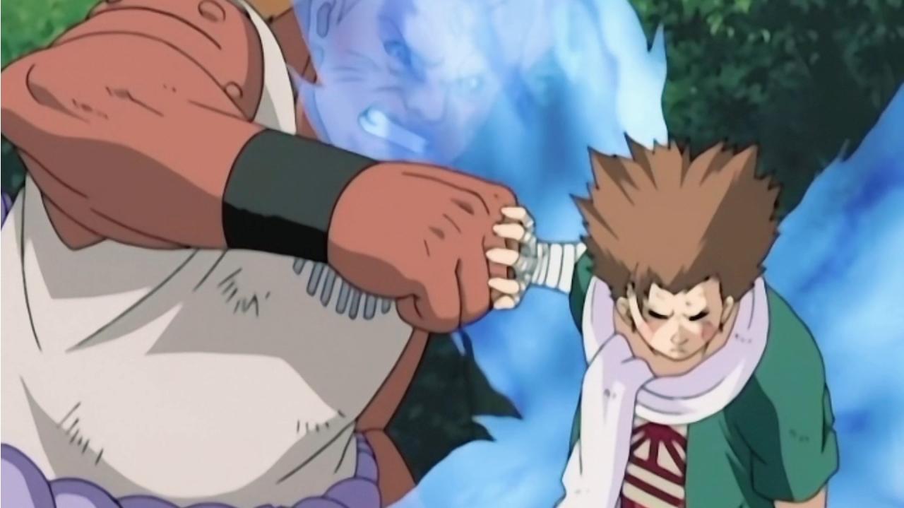 音忍四人众的实力堪比上忍 丁次磕药后破茧成蝶激战次郎坊