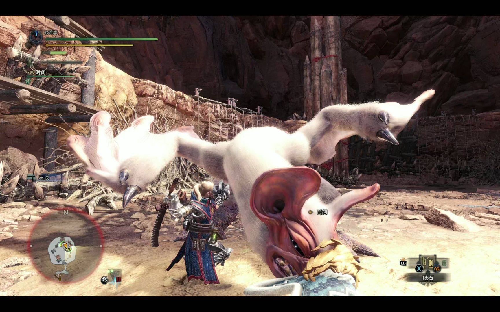 怪猎世界新手开荒,轻盈漂浮的浮空龙,狩猎