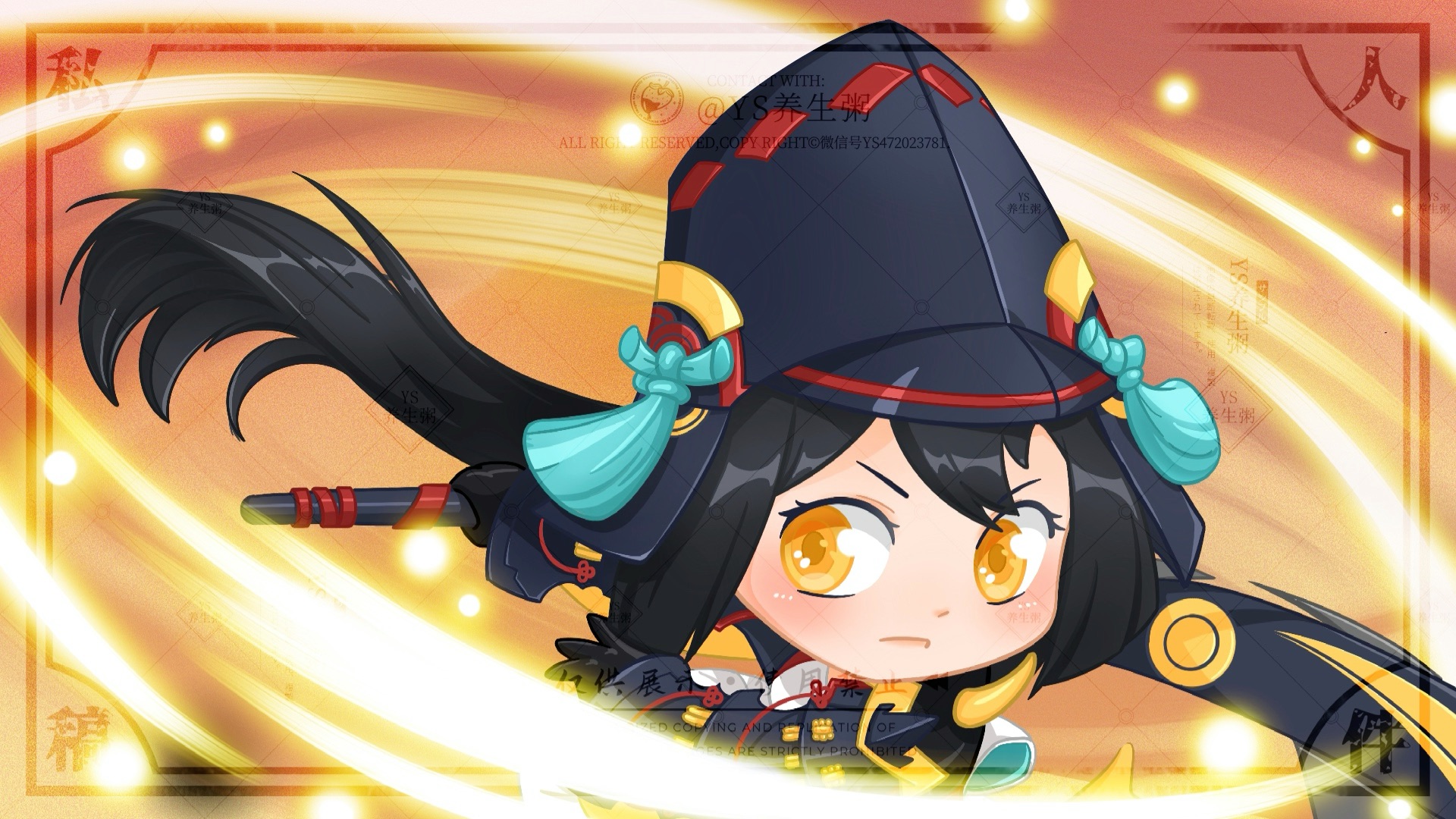 【procreate】阴阳师式神q版绘画合集