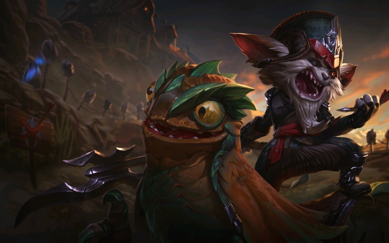 【英雄联盟】暴怒骑士 克烈 登录界面及背景音乐—我发现勇气根本靠不