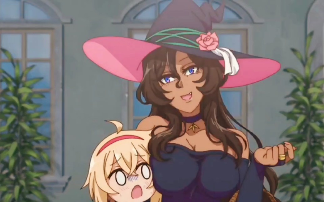 魔女捡到一个女儿后竟然惨遭洗面奶!