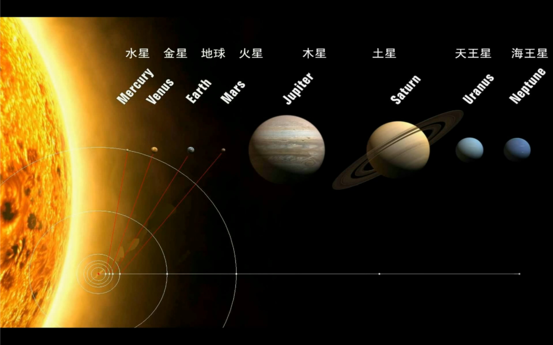 一起背单词Mercury,Venus,Earth,Mars,Jupiter,Saturn,Uranus,Neptune,太阳系的八大行星,你记住了吗?哔哩哔哩bilibili