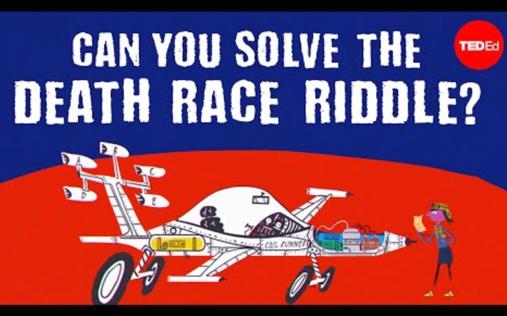 [图]【Ted-ED】死亡竞速谜题：应该启动哪几个推进器赢得比赛？Can You Solve The Death Race Riddle