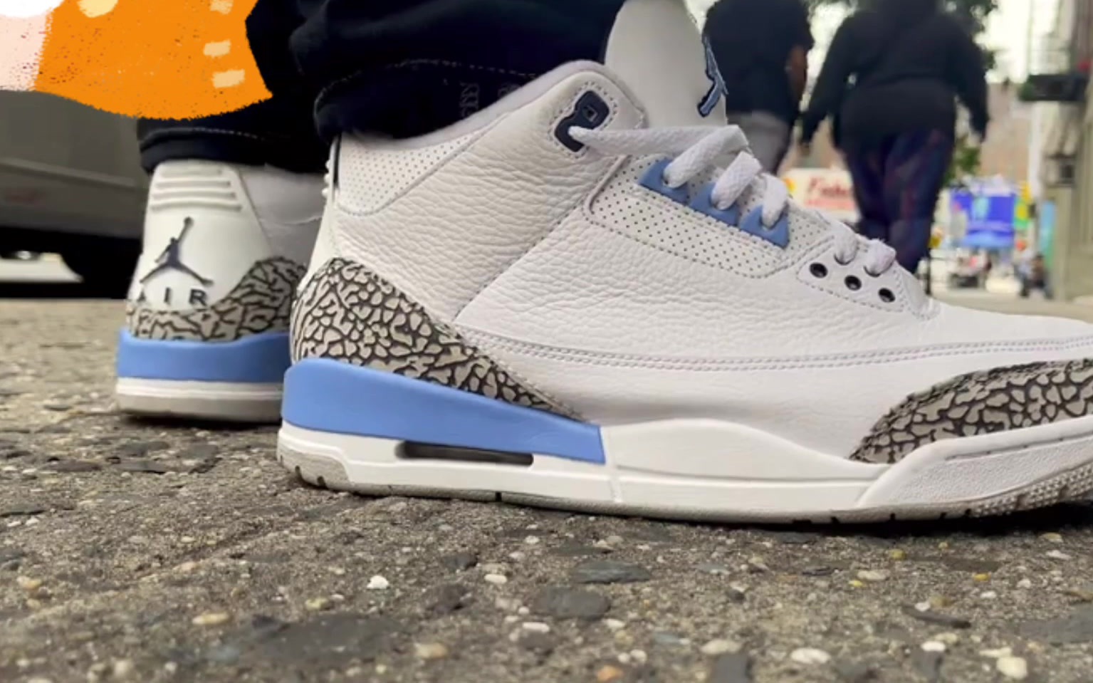 aj3 unc北卡藍水泥灰賽車藍jordan 3 unc是一個好的選擇嗎?