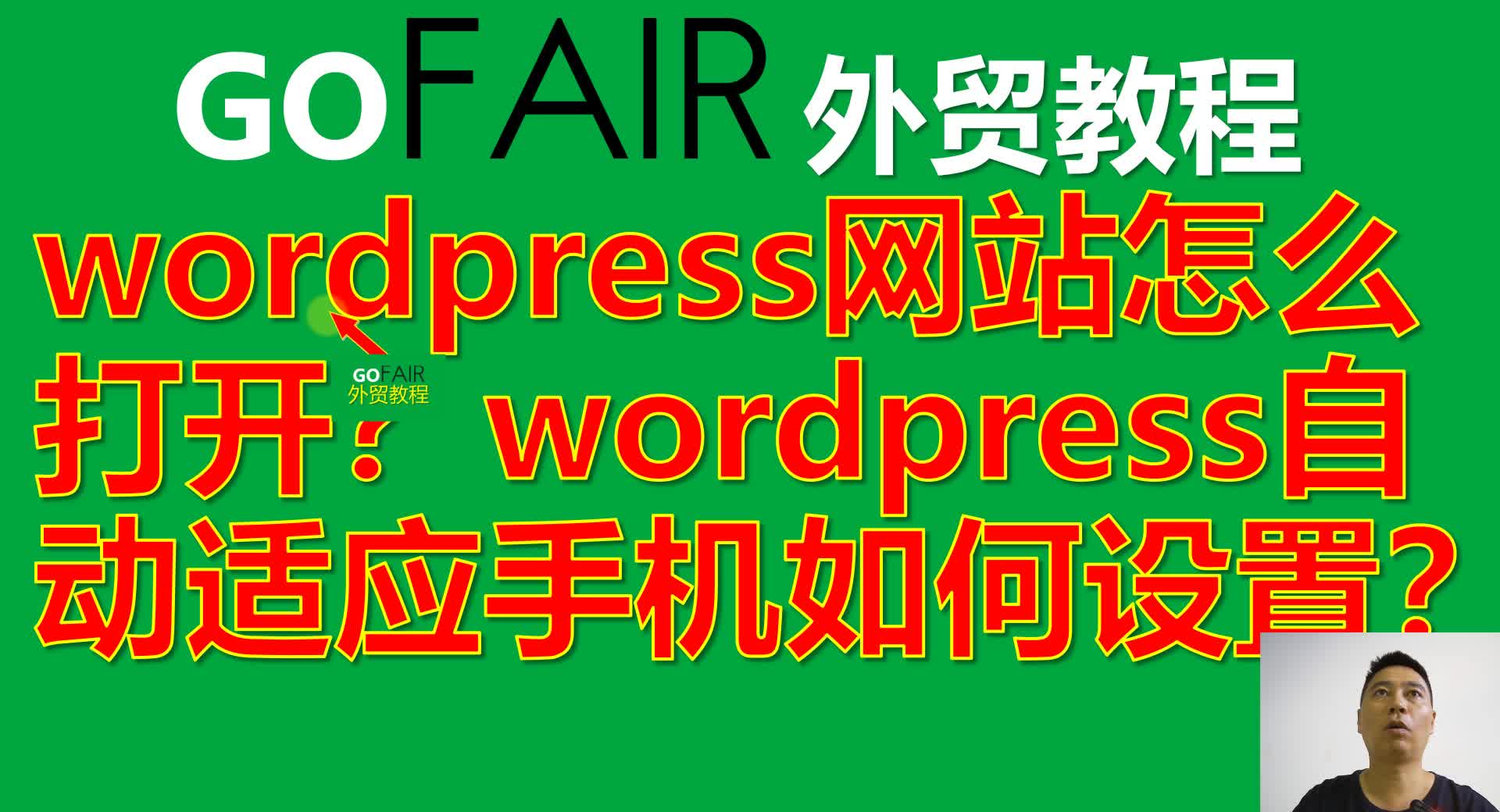 wordpress网站怎么打开?wordpress自动适应手机如何设置?哔哩哔哩bilibili