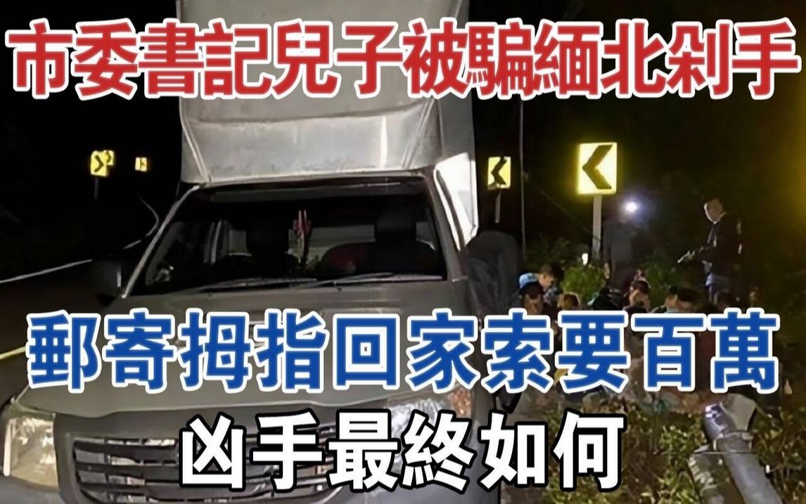 市委书记儿子被骗缅北剁手,邮寄拇指回家索要百万,凶手最终如何#大案纪实#刑事案件#案件解说哔哩哔哩bilibili