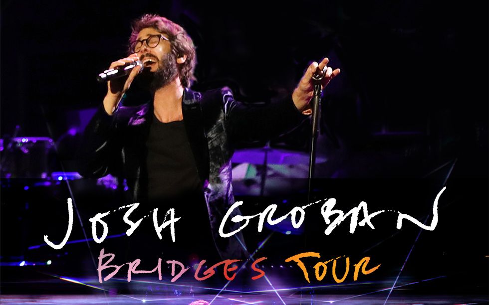 josh groban 麦迪逊花园演唱会 bridges: in concert from madison