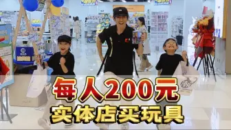 每人200元，实体店能买到什么玩具？