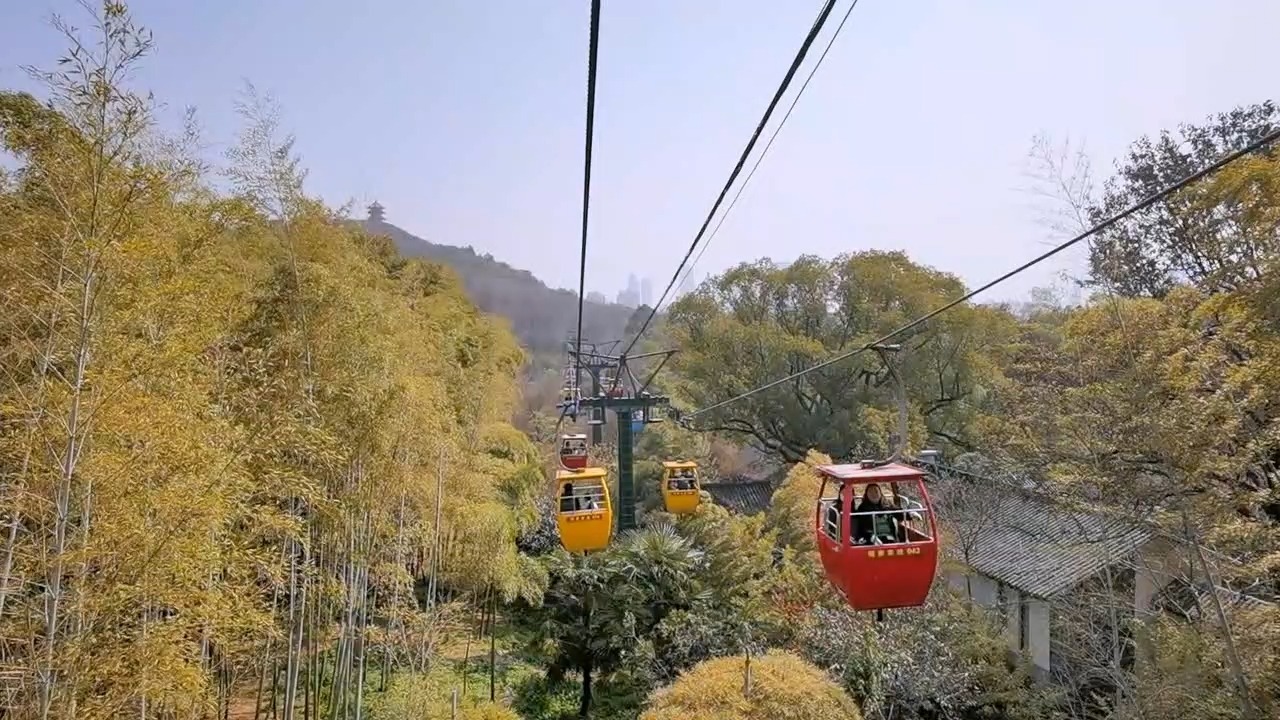【前面展望】无锡惠山（锡惠索道--下行）
