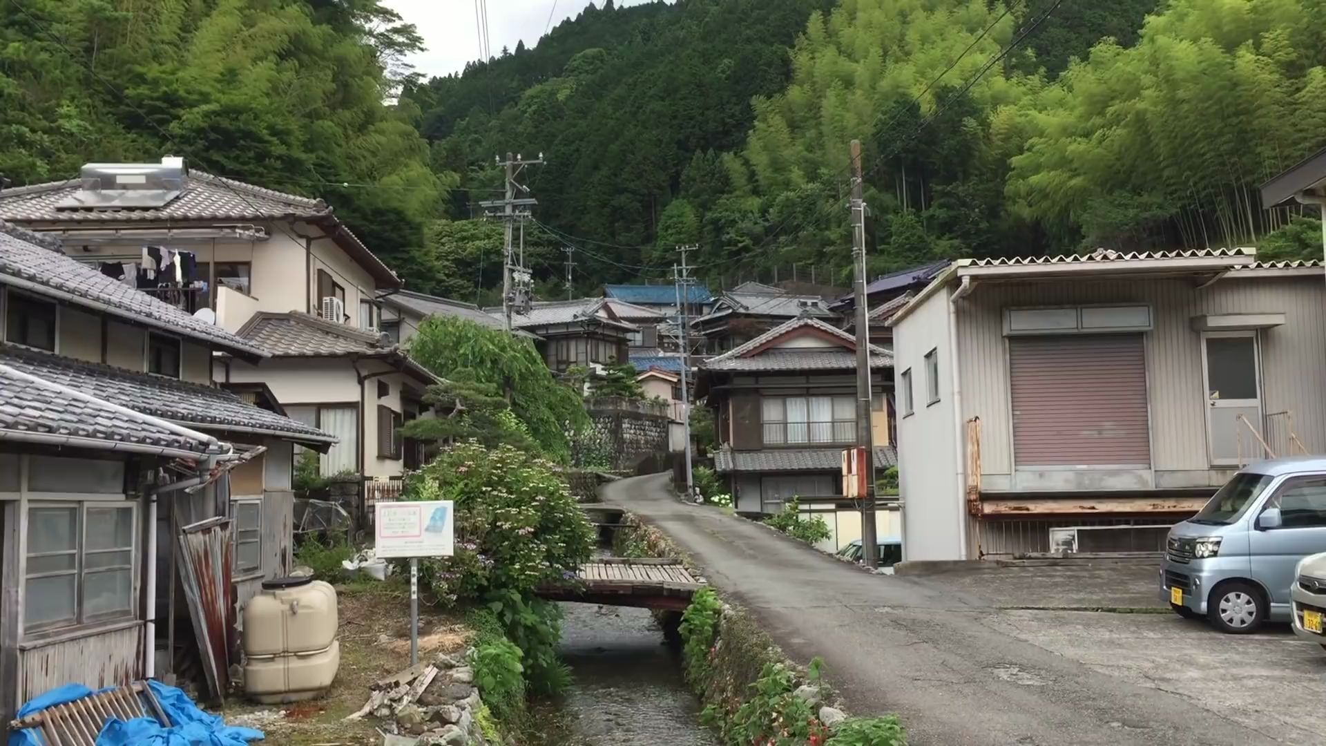 电脑壁纸日本乡村图片