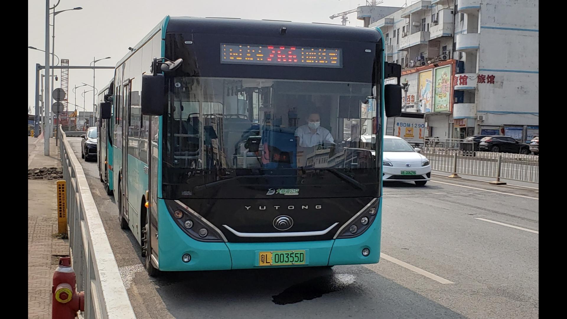 【惠州公交】大亚湾266路公交车zk6816bevg11运行记录