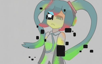 [图]【Project SEKAI】[手描き]初音ミクの消失