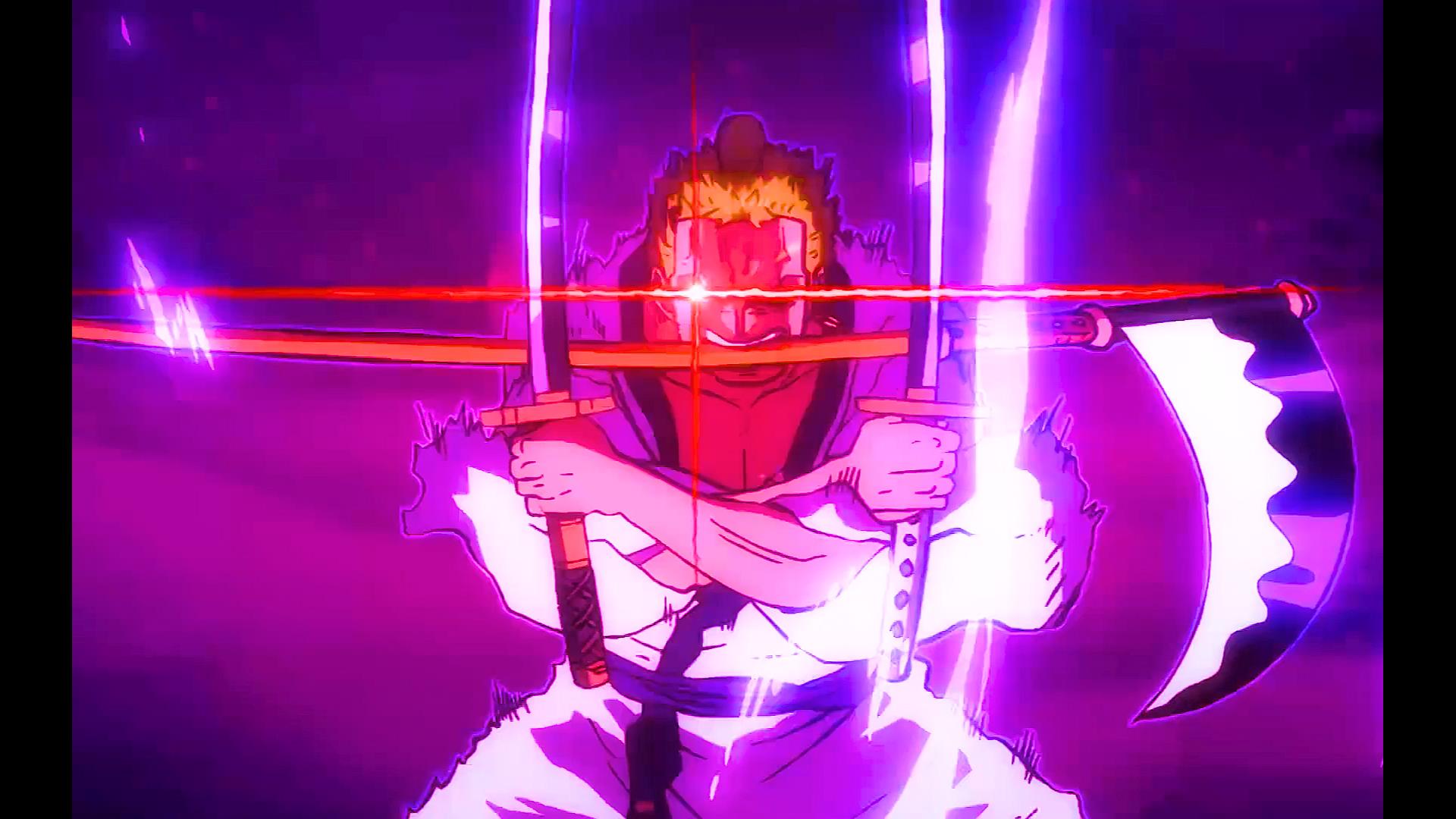 索隆三招六刀 秒杀三超新星 超燃战斗场面