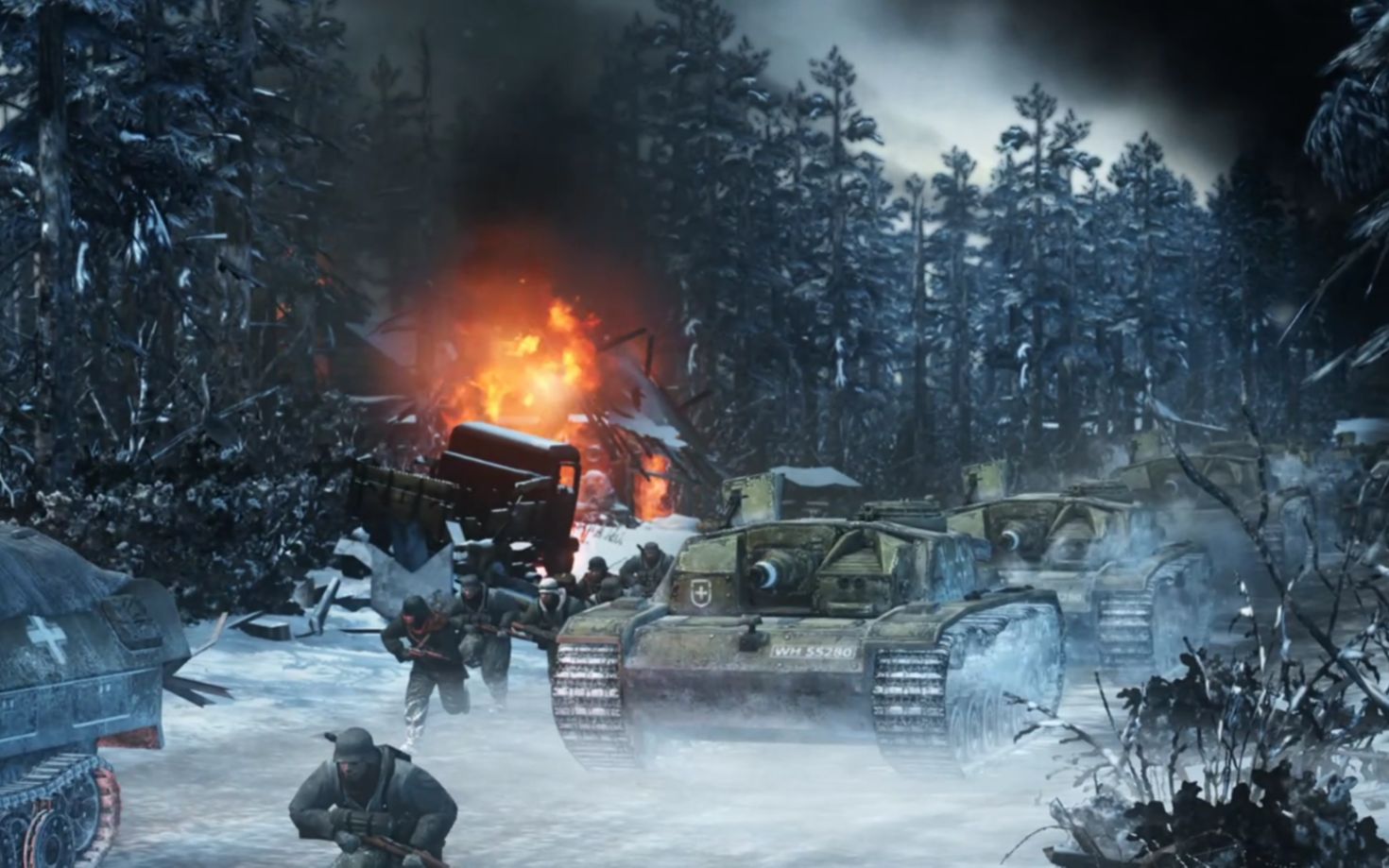 英雄连2 中等难度 苏军战役 莫斯科保卫战