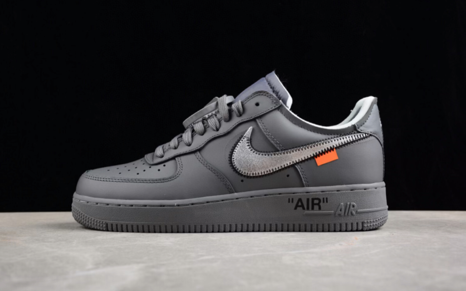 耐克空军一号 off white x nike air force 1 low 灰色艺术馆联名低帮