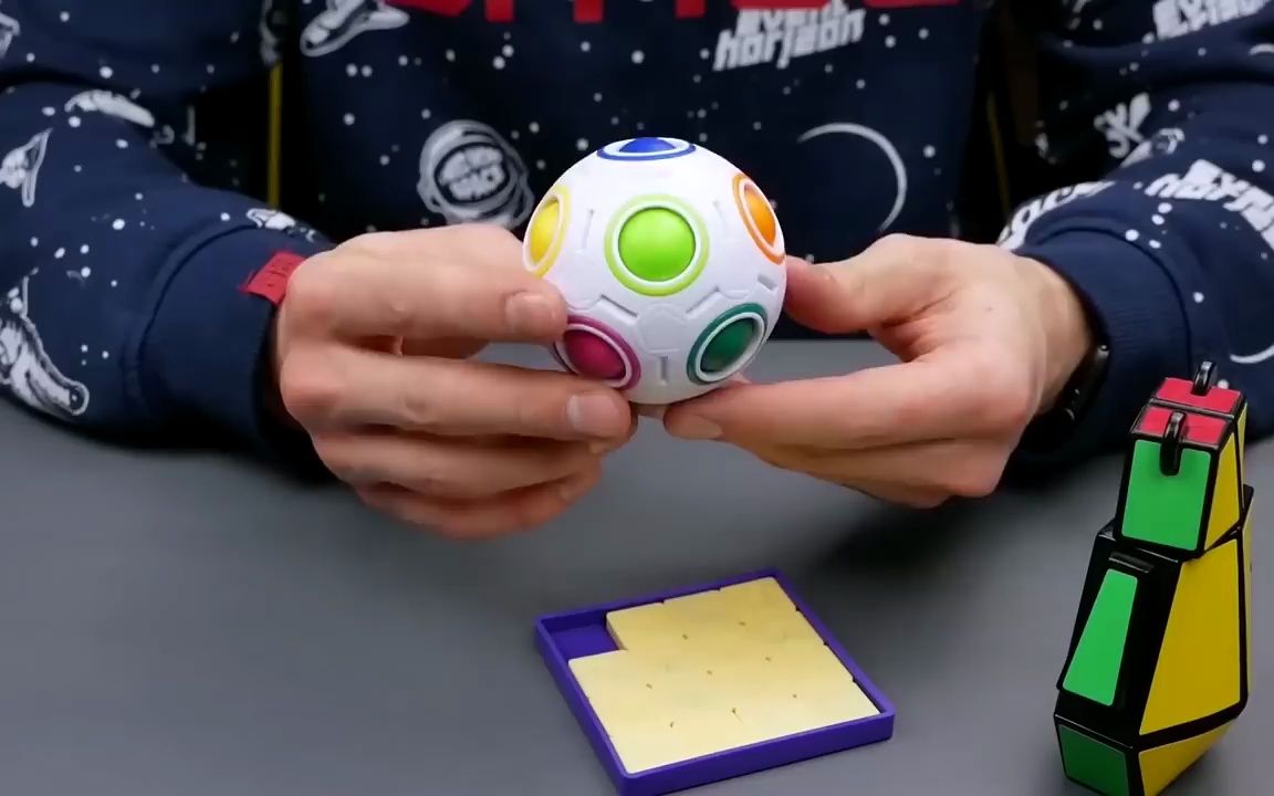 【魔方】简单的拼图彩虹球3d 一个任务,你不能解决