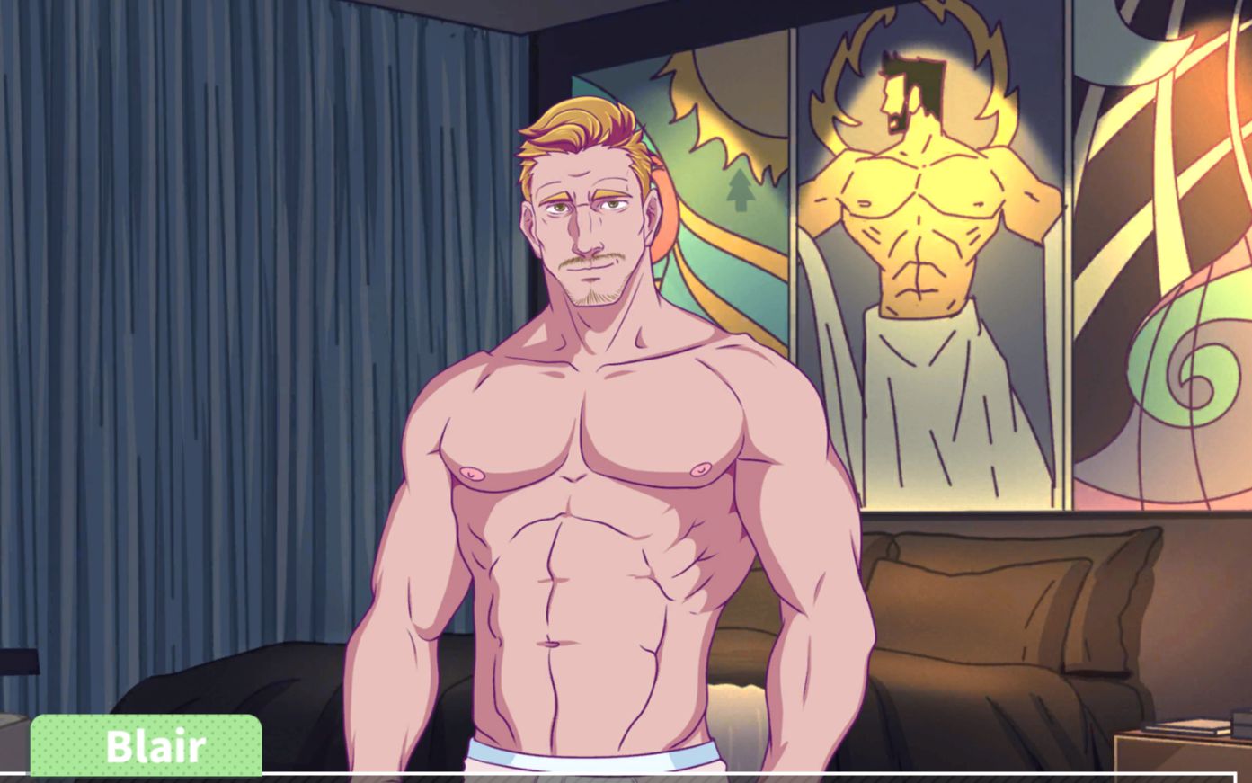 狼酥纯爱养成邻居大叔blair篇