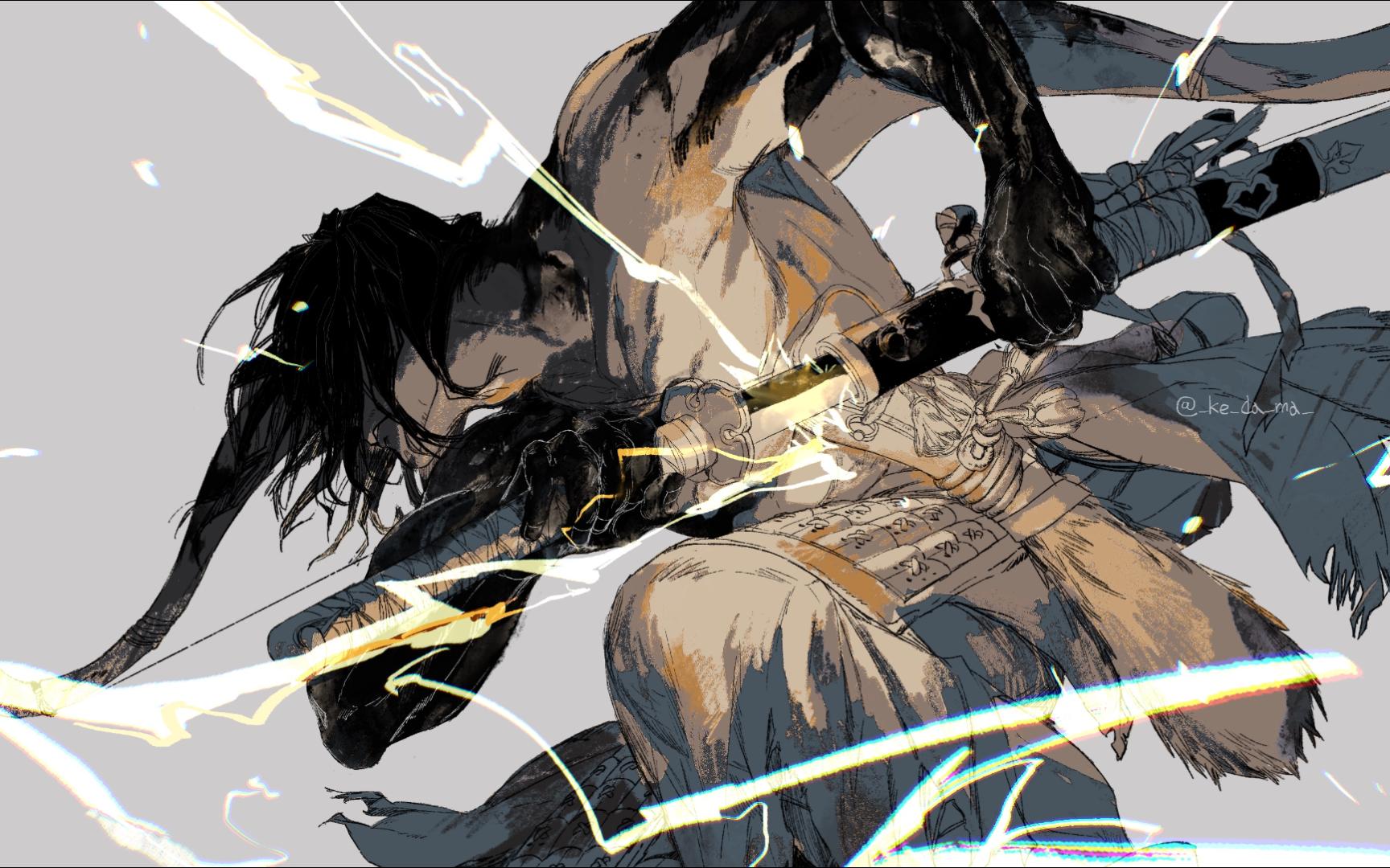 【只狼bvb】华夏第一剑 vs 苇名之鬼,无极剑道与苇名剑法的巅峰对决!