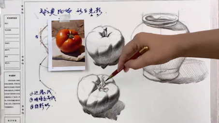 周文超全体系课程——素描球体类规律讲解