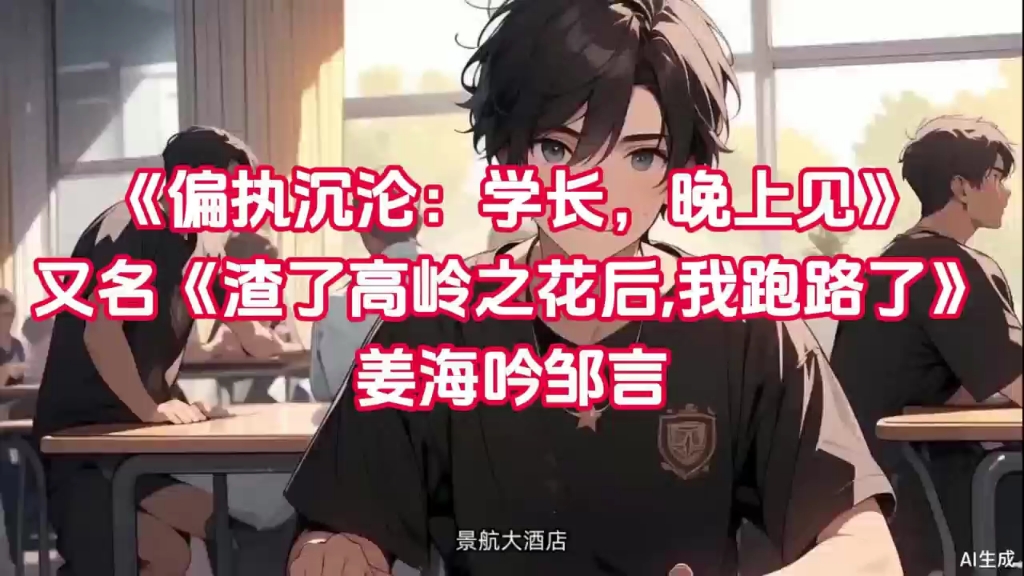 [图]文荒快看《偏执沉沦：学长，晚上见》又名《渣了高岭之花后,我跑路了》姜海吟邹言