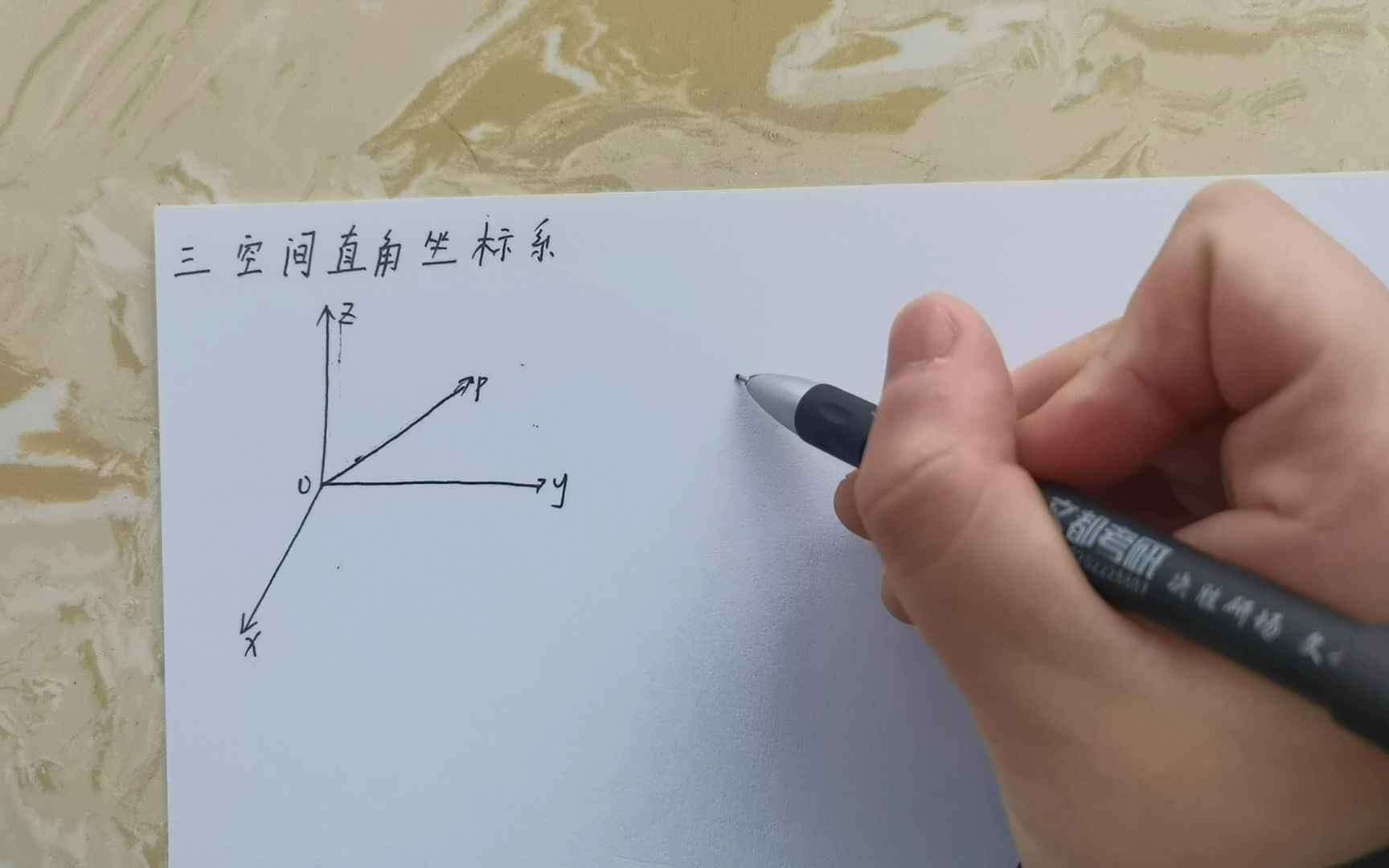 [图]【向量代数与空间解析几何】1.3 空间直角坐标系