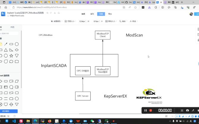 20240324使用中控InplantSCADA实现OPC2Modbus协议转换哔哩哔哩bilibili