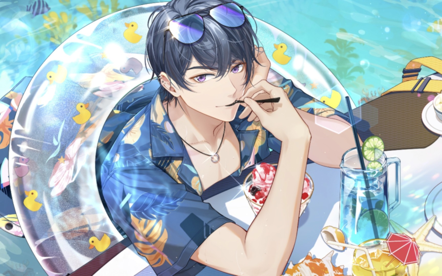 【未定事件簿‖陆景和】ssr卡「潮生情动」卡面剧情 视频电话