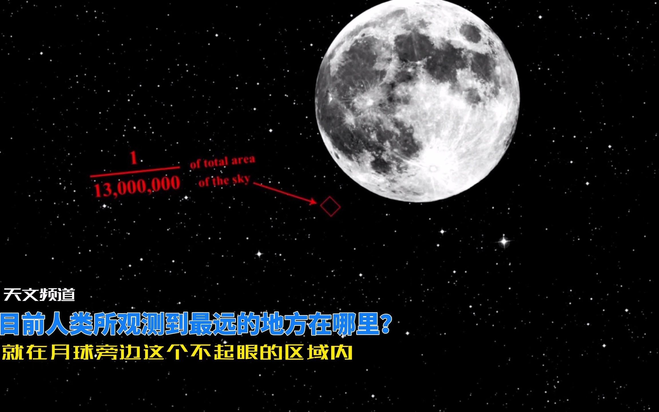 [图]夜空中一块不起眼的区域内，隐藏着目前人类已知的最遥远的星系