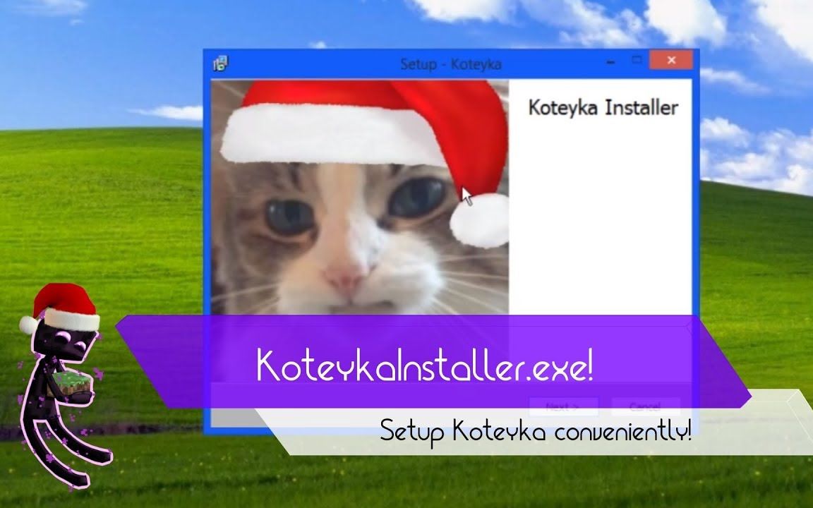 【末影人】KoteykaInstaller.exe! Setup Koteyka conveniently! [ViewerMade Malware #5]哔哩哔哩bilibili