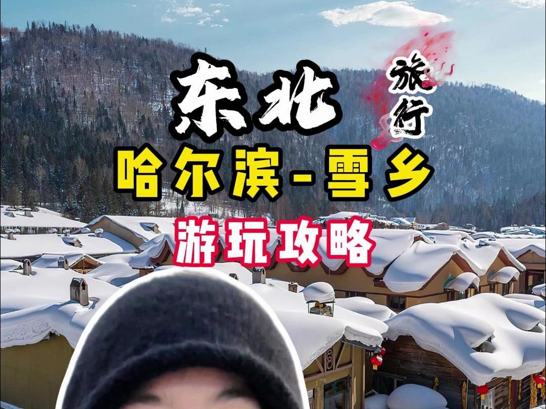 哈尔滨雪乡旅游攻略哔哩哔哩bilibili