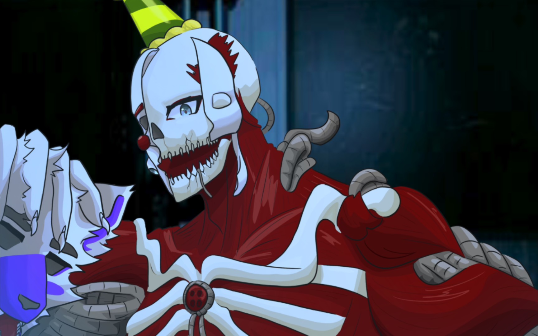 [fnafsl同人/绘画过程]画个埃纳德