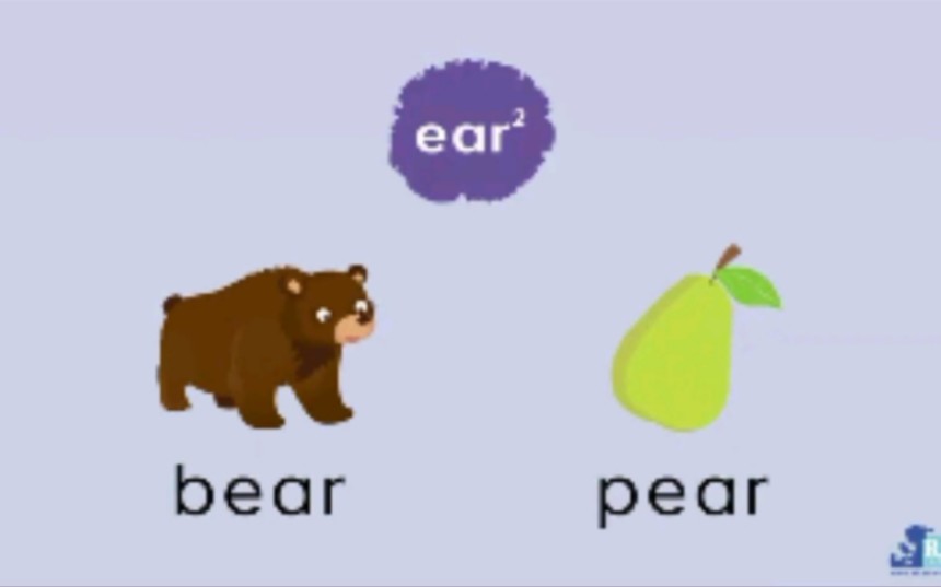 ear, ere, are, air 字母组合发音自然拼读pear; where; share; pair哔哩哔哩bilibili