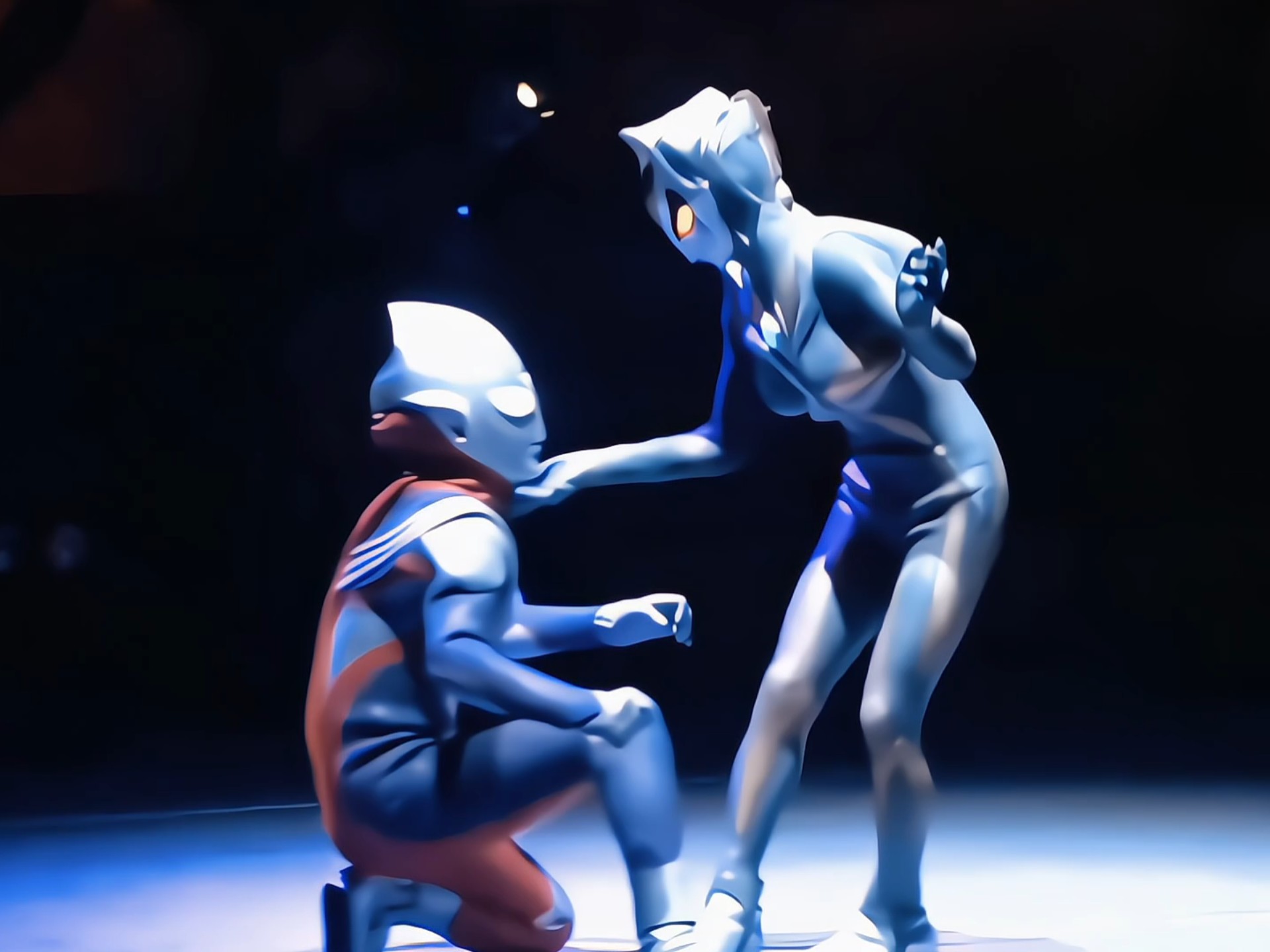 迪迦卡蜜拉,合着正剧没体现的全在舞台剧里了,给我看爽了