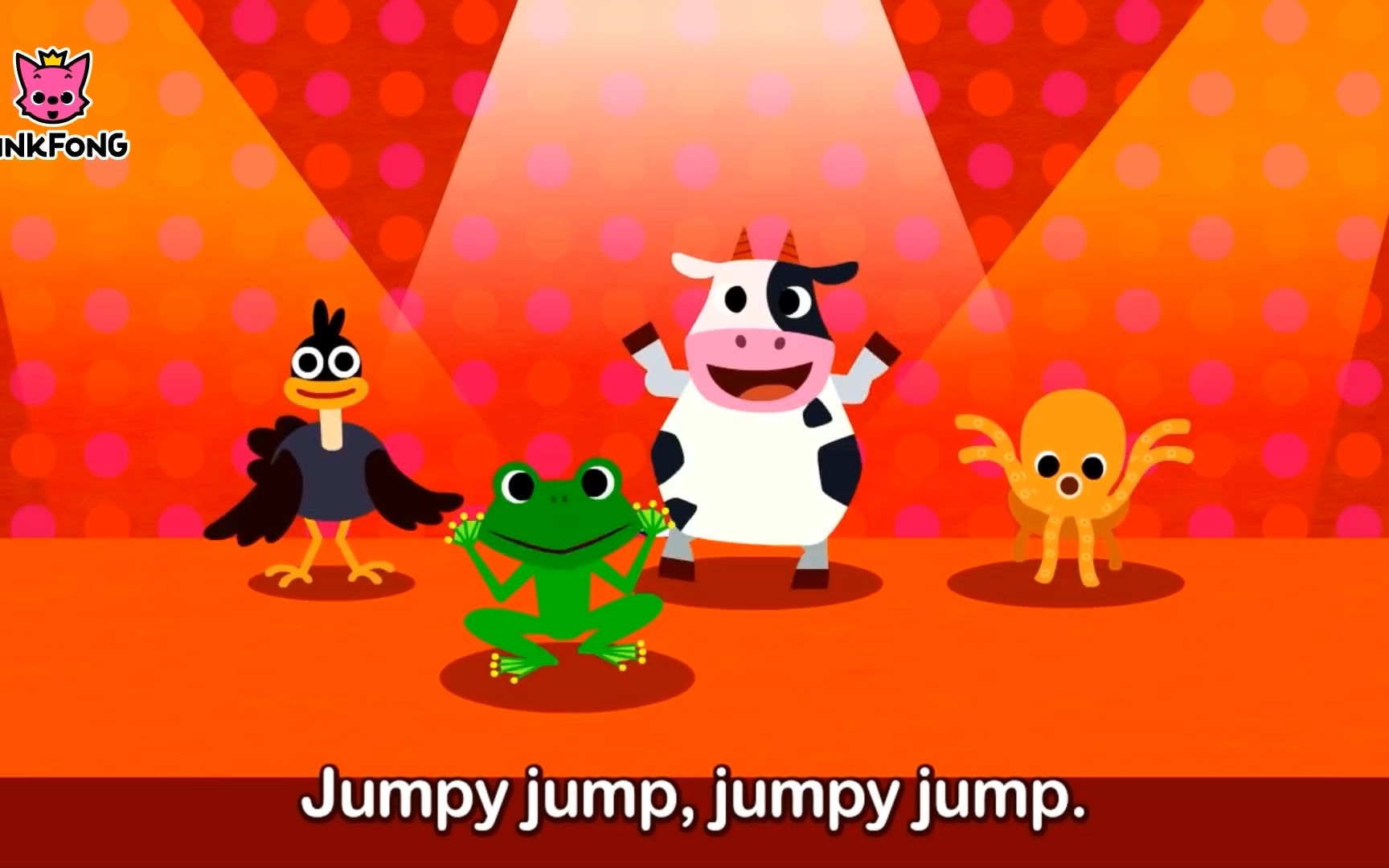 animal action英语启蒙歌曲 童谣 英文启蒙儿歌 动画