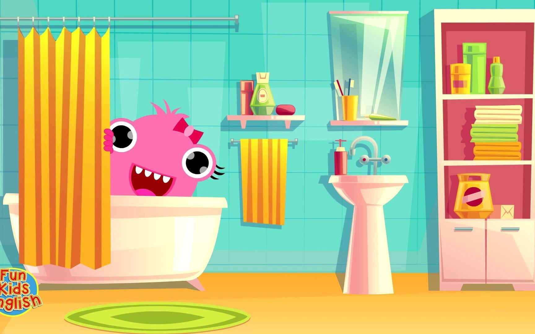 [图]This Is The Way - Bath Time & Body  Daily Routines Song for Kids  Fun Kids Engli