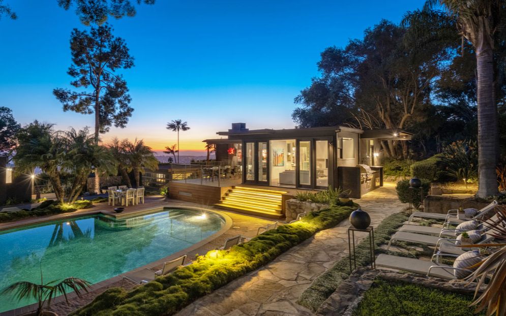 4k「luxury home」圣芭芭拉当代海景庄园 ~ 1191 las alturas rd