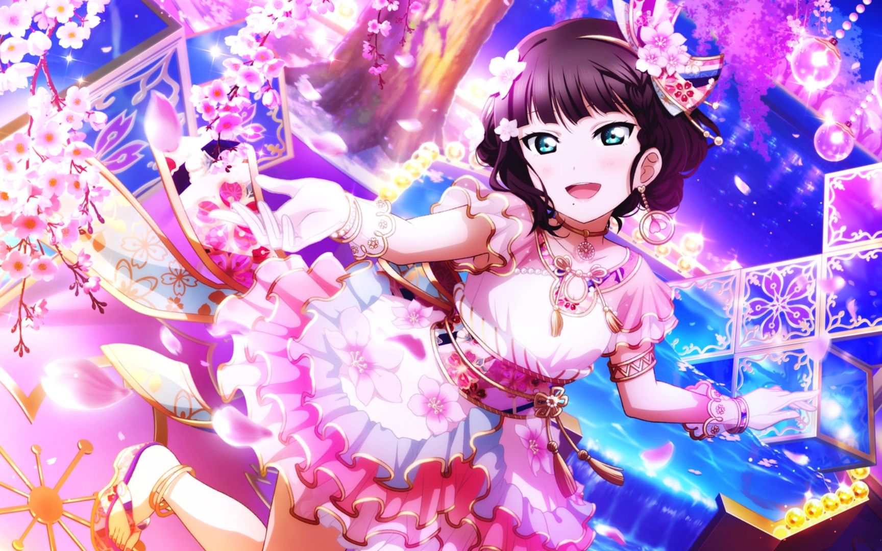 lovelive学园偶像祭全明星-插画集系列18-黑泽黛雅_哔哩哔哩bilibili