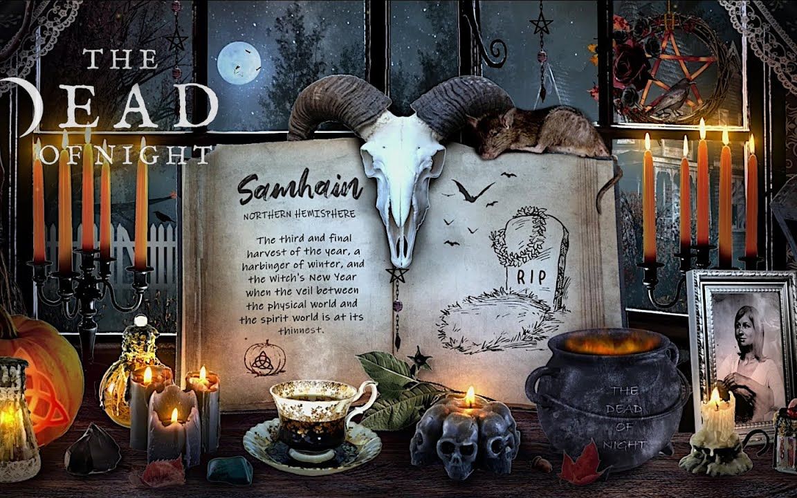 【白噪音】3小时丨女巫的万圣节祭坛