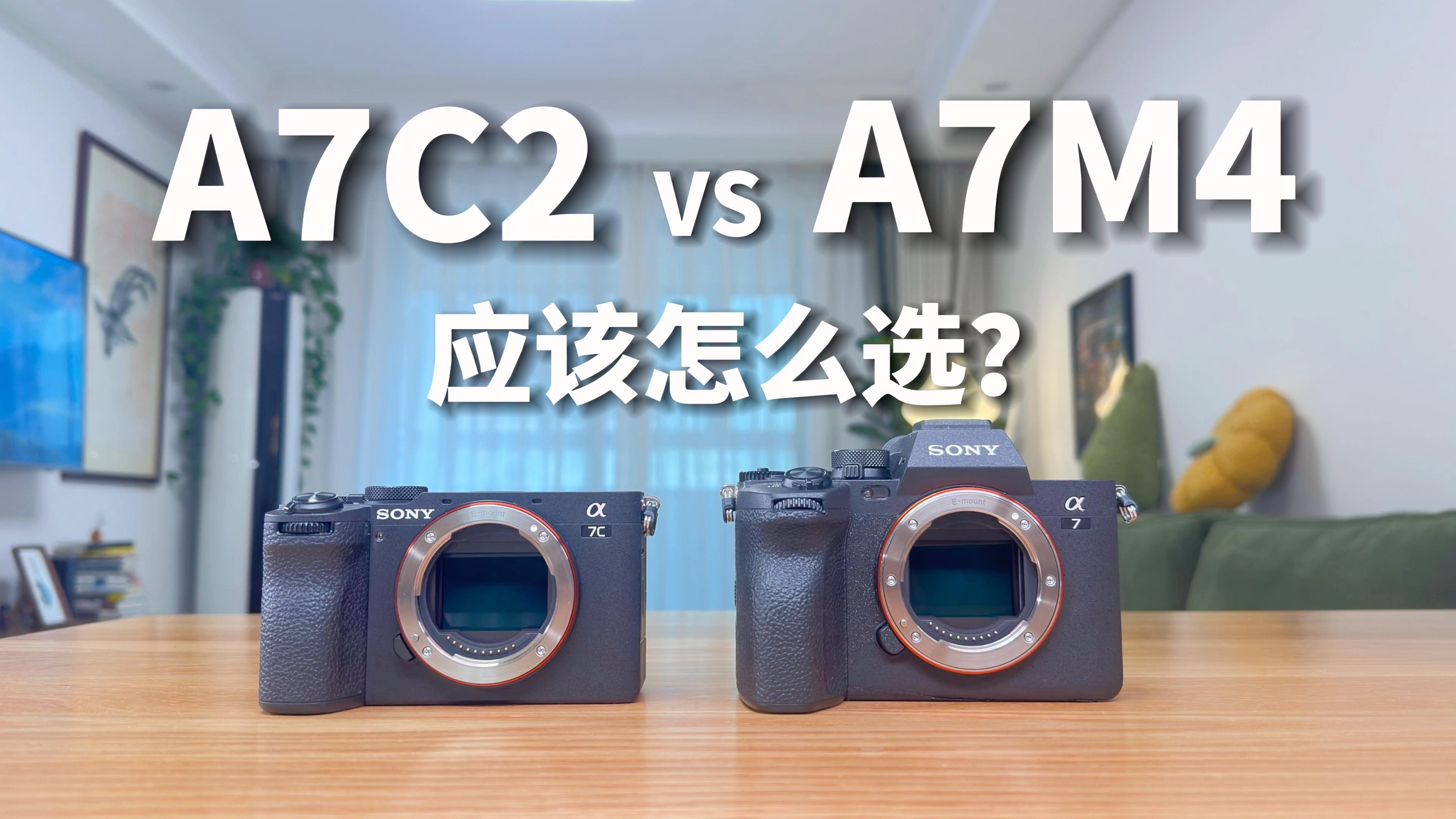 万元水桶机索尼a7c2和a7m4之间,我选择了?