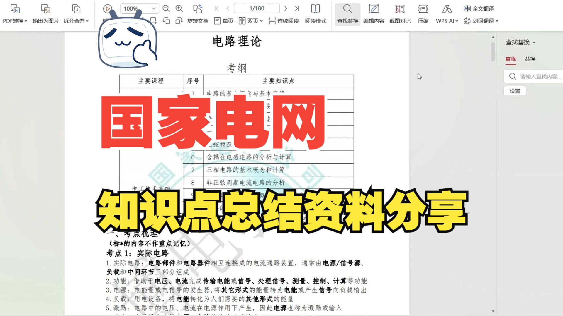【国家电网备考资料】高频考点速记手册分享!哔哩哔哩bilibili
