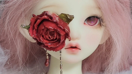 【原创】bjd玫瑰磁吸眼~哔哩哔哩bilibili