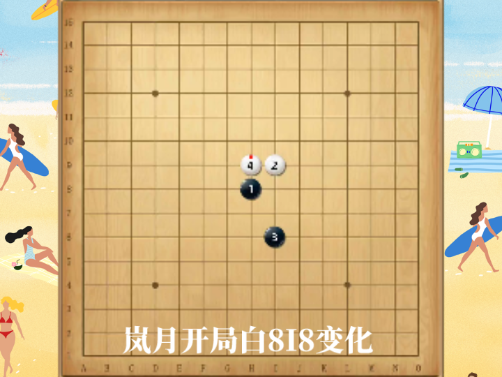 [五子棋岚月开局]必胜演示