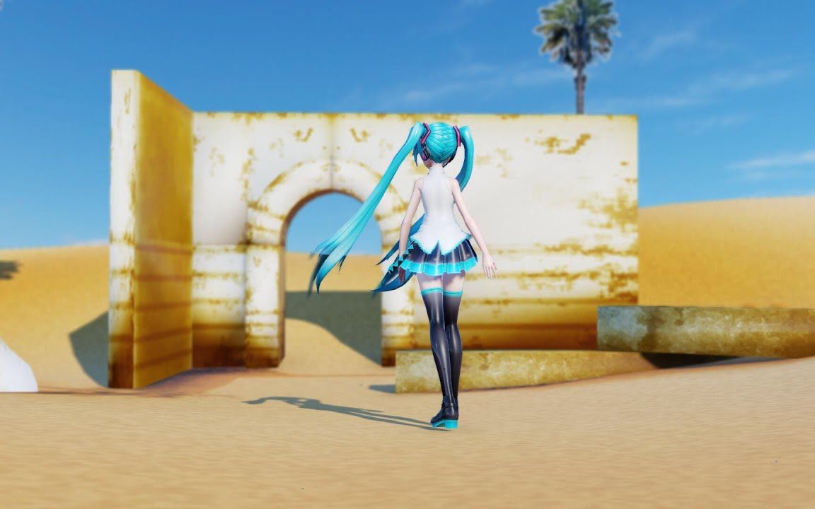 [图]【MMD】 初音--砂の惑星