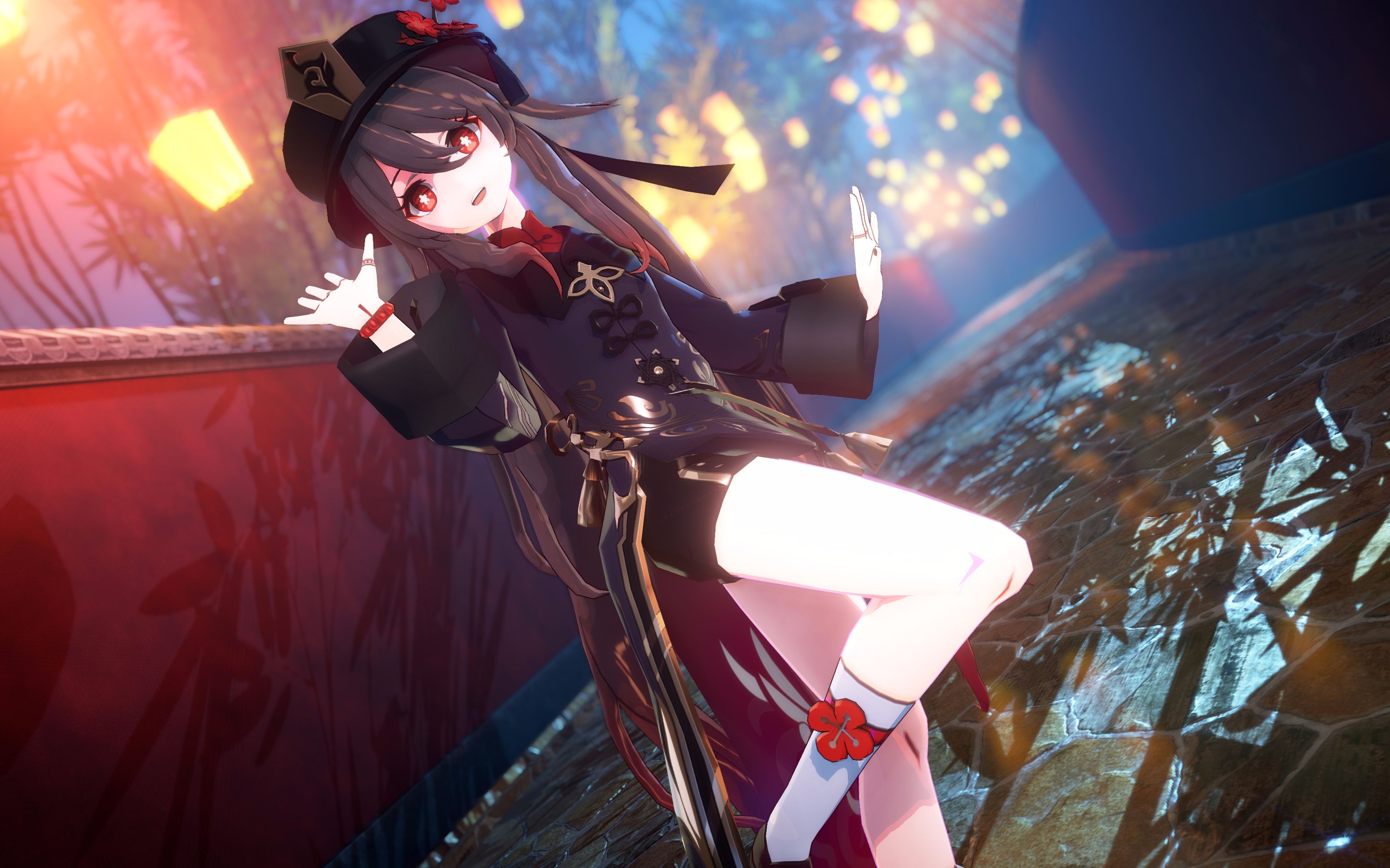 【4k/mmd】胡桃 - dreamin chuchu