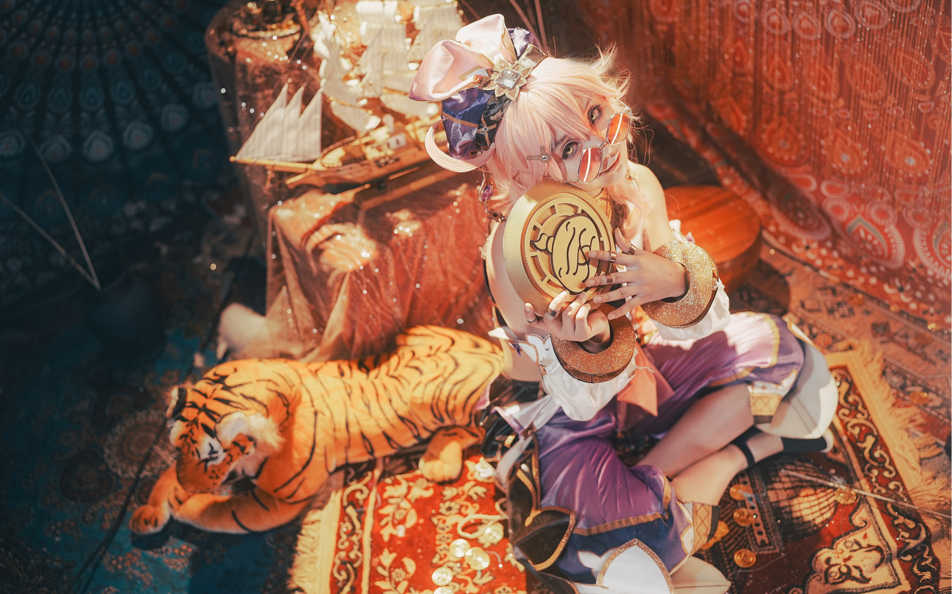 【晓夜】让我看看是哪个旅行者没有摩拉?(原神多莉cos)