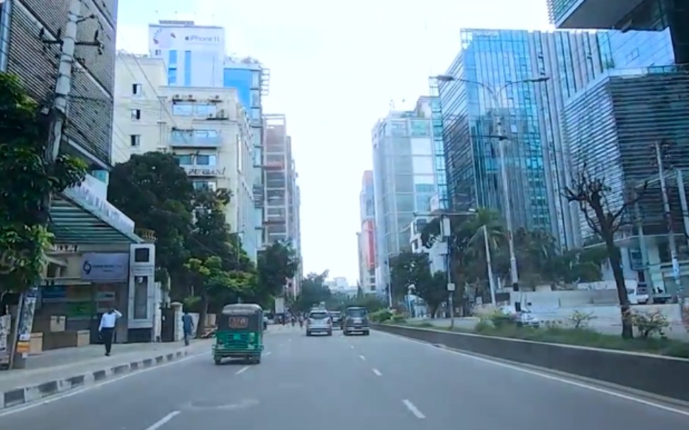 驾驶在达卡繁华市区  孟加拉国街景 Dhaka City Gulshan 2 to 1 Video | Road View | Raid Vlogs哔哩哔哩bilibili