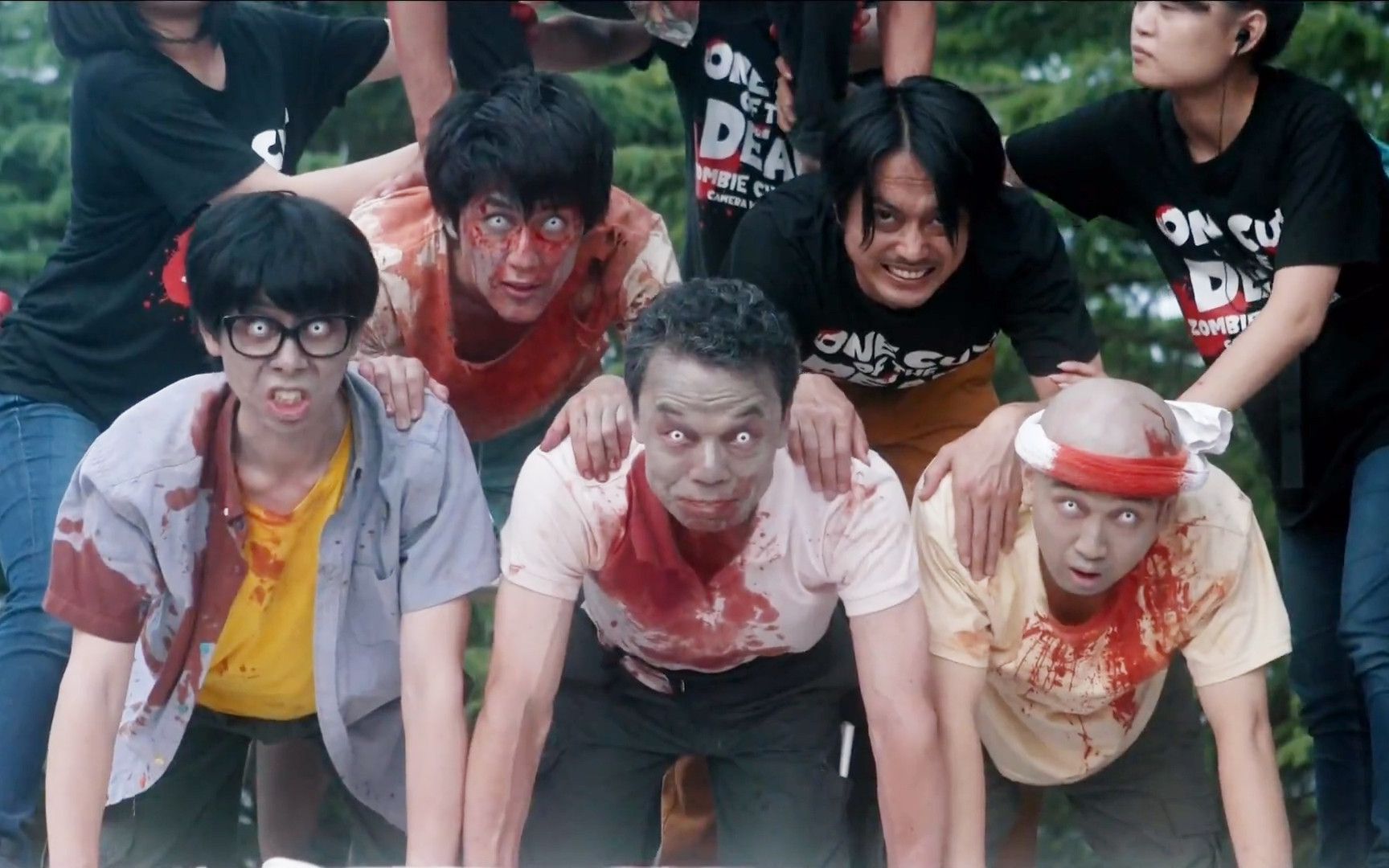 2018年日本评分最高的丧尸片,女演员拍摄恐怖电影遇到了真正的行尸!