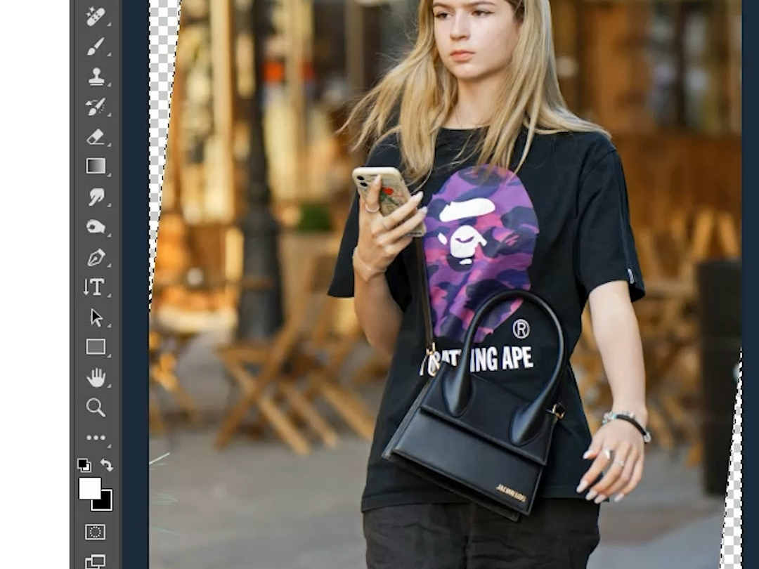 ps教程学会用photoshop把拍歪的照片扶正.